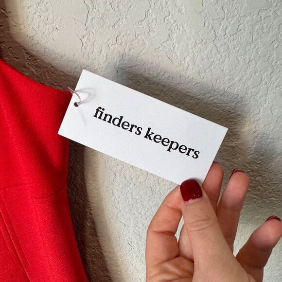 NWT Finders Keepers Red Magdalena Bodycon Sleeveless Mini Dress - Size XS - Picture 9 of 12